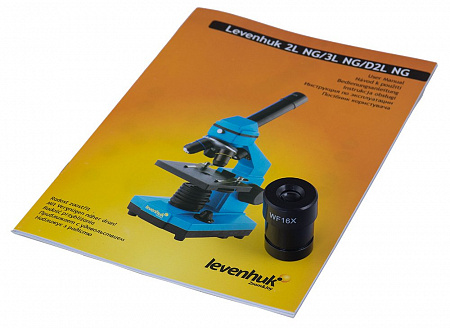 Микроскоп Levenhuk Rainbow 2L NG Azure\Лазурь