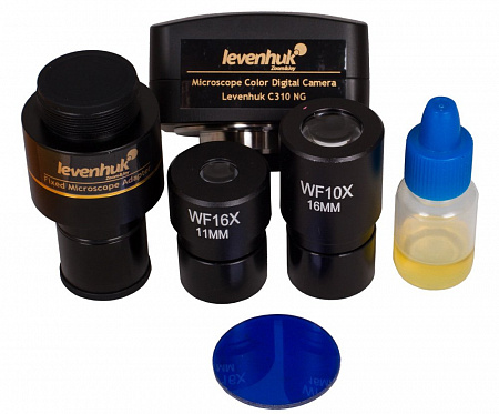 Микроскоп цифровой Levenhuk D320L, 3,1 Мпикс, монокулярный