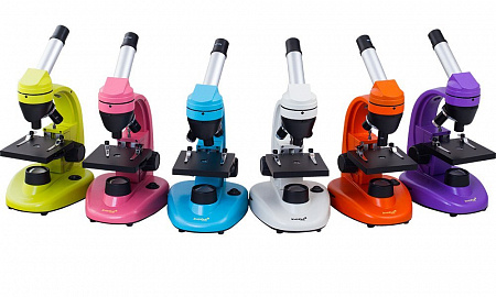 Микроскоп Levenhuk Rainbow 50L NG Orange\Апельсин