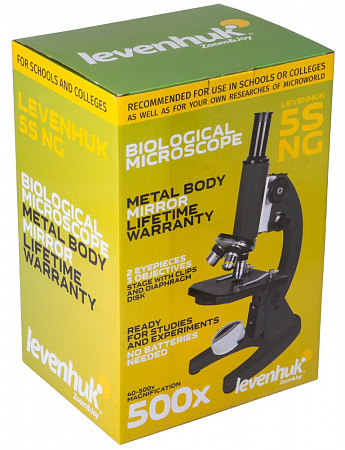 Микроскоп Levenhuk 5S NG, монокулярный