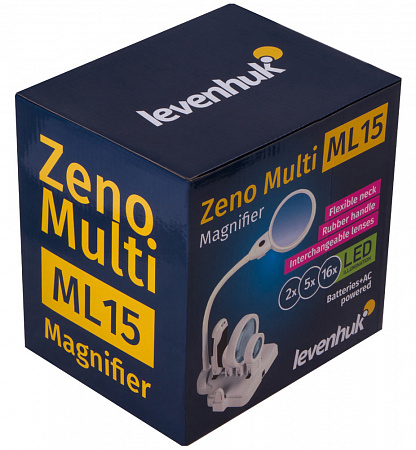 Мультилупа Levenhuk Zeno Multi ML15, белая