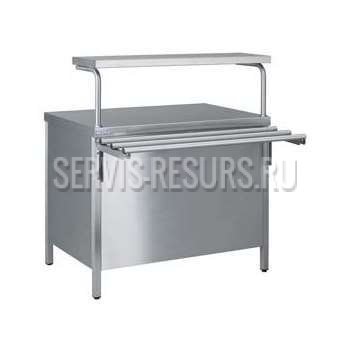 ДАНА Прилавок нейтральный с полкой комплект ПН-10/7Н ДАНА Прилавок нейтральный с полкой комплект ПН-10/7Н