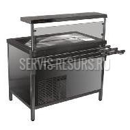 ДАНА Прилавок охлаждаемый открытый комплект ПВО-11/7Н ДАНА Прилавок охлаждаемый открытый комплект ПВО-11/7Н