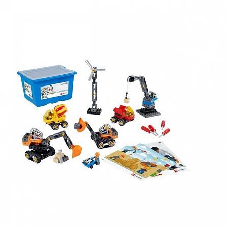 Конструктор Lego Education Строительные машины Duplo 45002 Конструктор Lego Education Строительные машины Duplo 45002